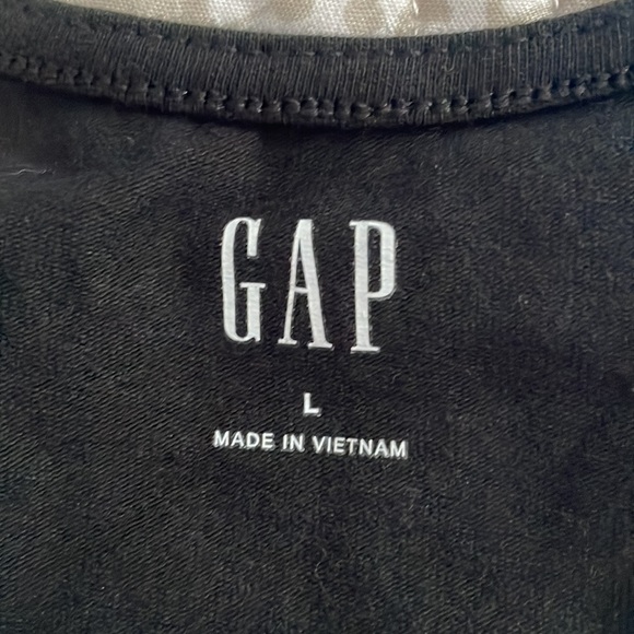 Gap Black Tank Bodysuit Large - Picture 3 of 3